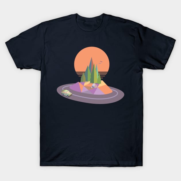 Road Trip T-Shirt by itsmidnight